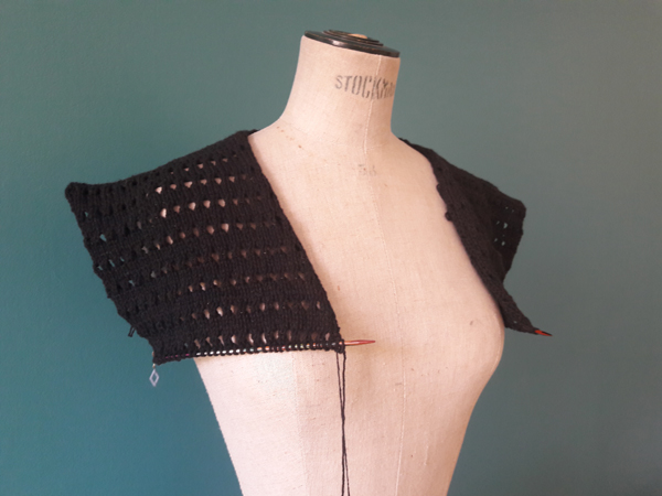 tricot perso gilet black barlow
