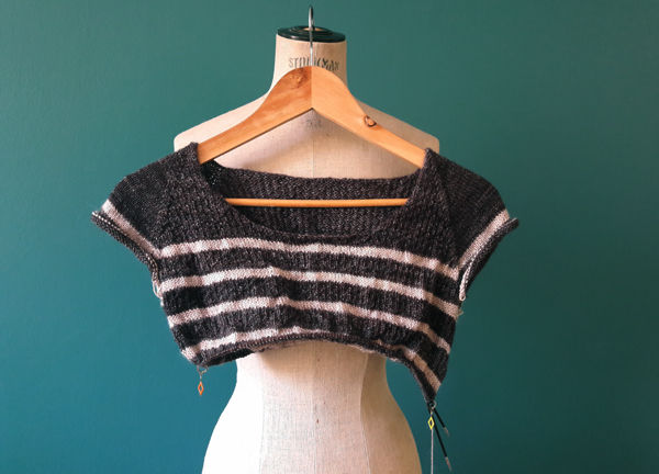 tricot perso marinière moderne