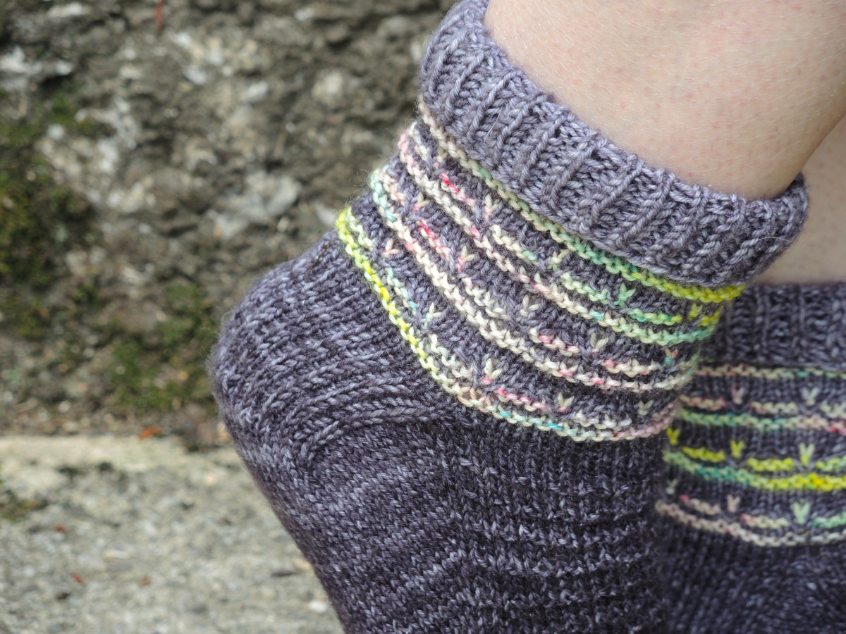 Cycle “Je tricote mes chaussettes” : LE TALON À PLAT RENFORCÉ