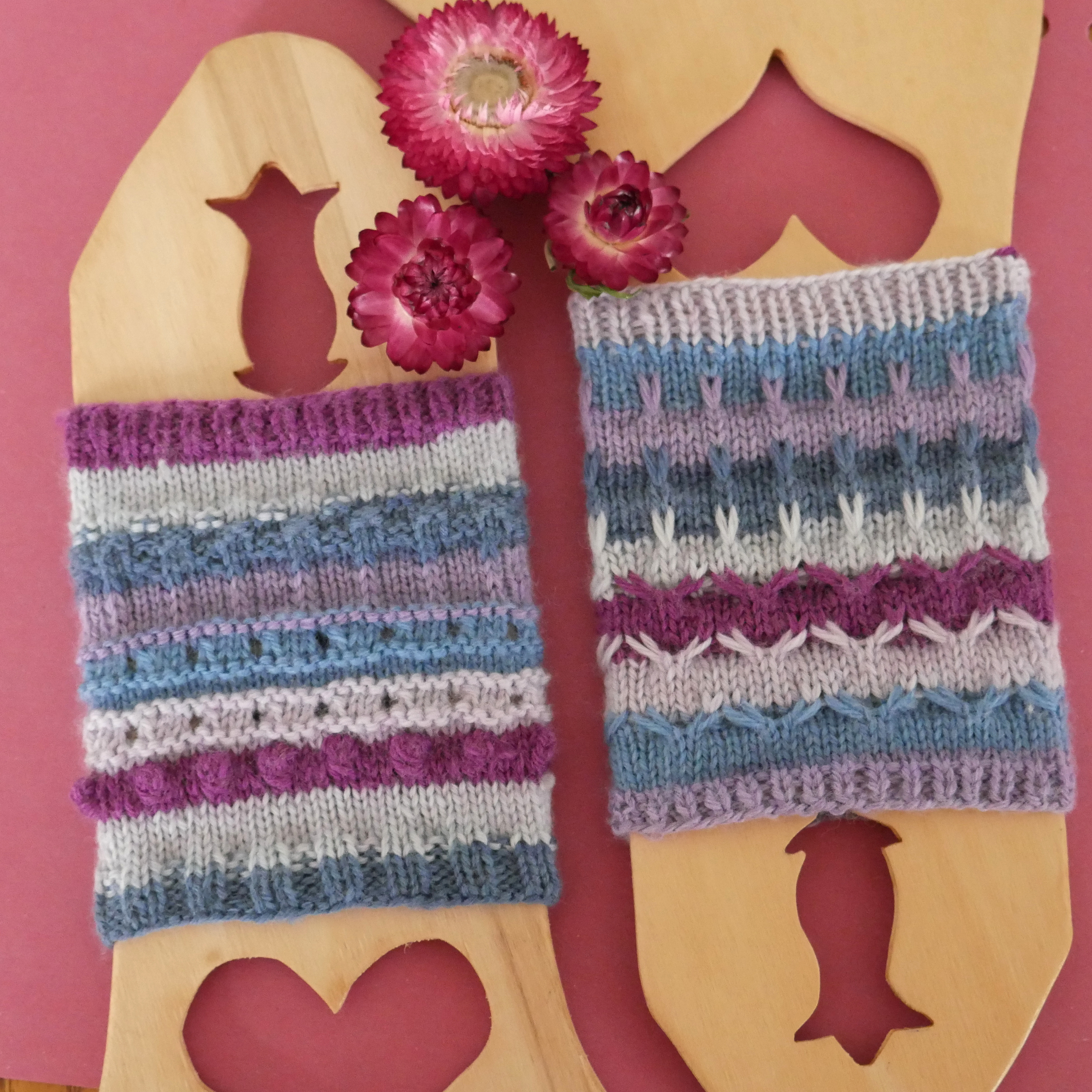Knit-Eat workshop -Tricot de chaussettes : s’amuser avec les fils auto-rayants