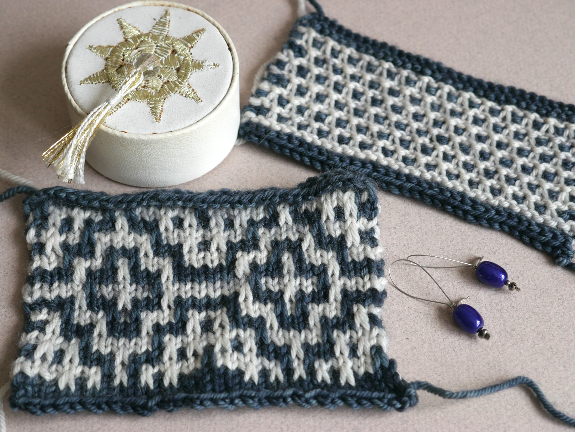 Knit-Eat workshop –  Découverte du tricot mosaïque
