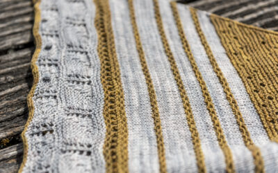 Cycle tricot : tricoter un châle texturé
